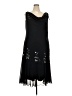 Xscape 100% Polyester Stars Black Cocktail Dress Size 22 - photo 1