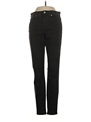 Madewell 9" Mid-Rise Skinny Jeans in Lunar Wash (view 1)