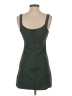 Pull&Bear Chevron-herringbone Green Casual Dress Size S - photo 2