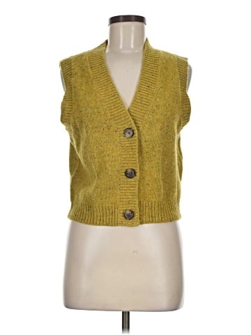 Madewell Donegal Button-Front Sweater Vest (view 1)