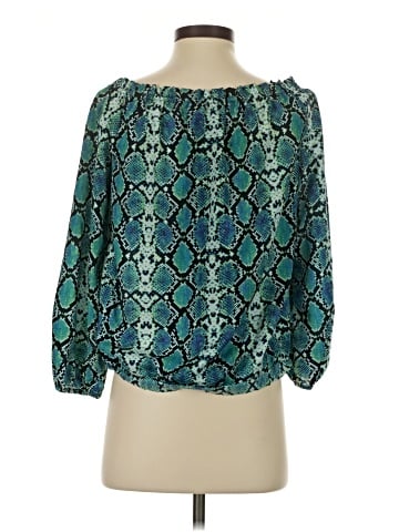 BCBGMAXAZRIA 3/4 Sleeve Blouse (view 2)