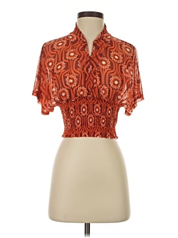 Urban Outfitters Short Sleeve Blouse (view 1)