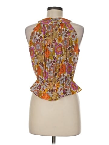 Veronica Beard Sleeveless Silk Top (view 2)