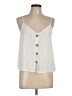 Timing Ivory Sleeveless Blouse Size L - photo 1