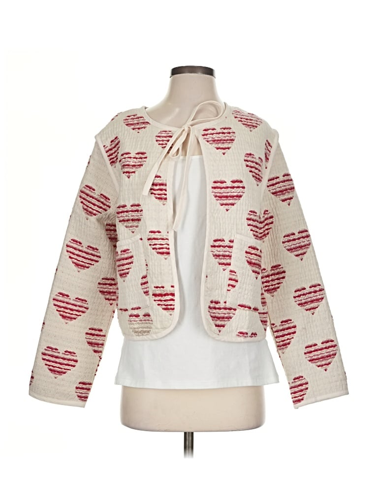 En Creme Cardigan Sweater In Ivory