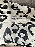 Hester & Orchard 100% Polyester Animal Print Silver Long Sleeve Blouse Size L - photo 7