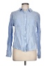 Thread & Supply 100% Cotton Blue Long Sleeve Button-Down Shirt Size L - photo 1