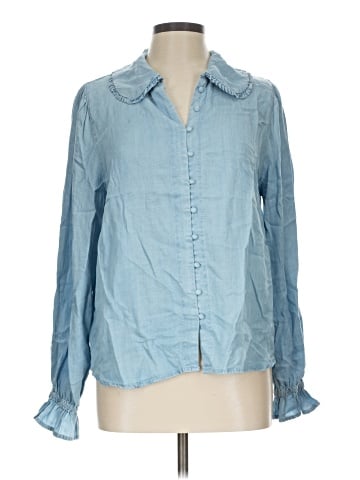 Jane and Delancey Long Sleeve Button-Down Shirt (view 1)