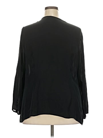 INC International Concepts 3/4 Sleeve Silk Top (view 2)