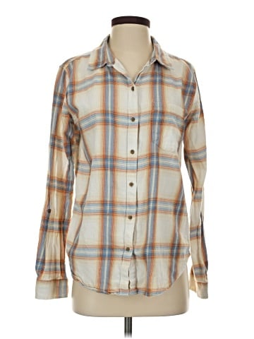 PrAna Long Sleeve Button-Down Shirt (view 1)