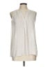 dalia 100% Polyester Ivory Sleeveless Blouse Size L - photo 1