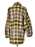 Zara Plaid Green Coat Size Sm - Med - photo 2
