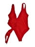 Unbranded Solid Red One Piece Swimsuit Size S - photo 1