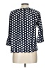 MICHAEL Michael Kors Blue 3/4 Sleeve Blouse Size L - photo 2