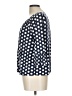 MICHAEL Michael Kors Blue 3/4 Sleeve Blouse Size L - photo 5