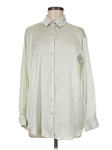 Zara Long Sleeve Button-Down Shirt (view 1)