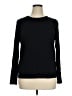 Eileen Fisher Black Long Sleeve Top Size XL - photo 1
