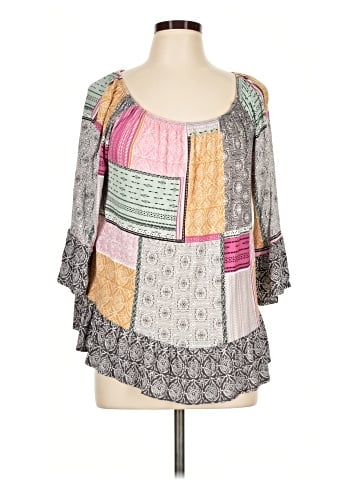 Style&Co 3/4 Sleeve Blouse (view 1)