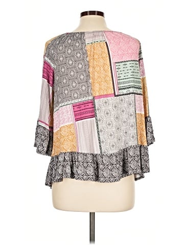 Style&Co 3/4 Sleeve Blouse (view 2)