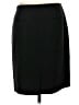 Theory 100% Wool Solid Black Wool Skirt Size 2 - photo 2