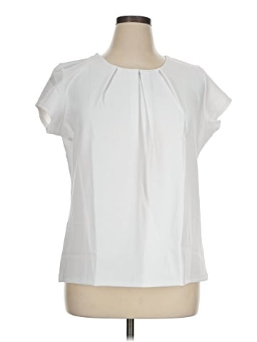 Liz Claiborne Short Sleeve Blouse (view 1)
