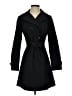 Liquid Black Trenchcoat Size 2 - photo 1