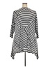 Woman Within Stripes Silver 3/4 Sleeve Blouse Size 22 (1X) - photo 2