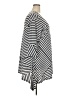Woman Within Stripes Silver 3/4 Sleeve Blouse Size 22 (1X) - photo 4