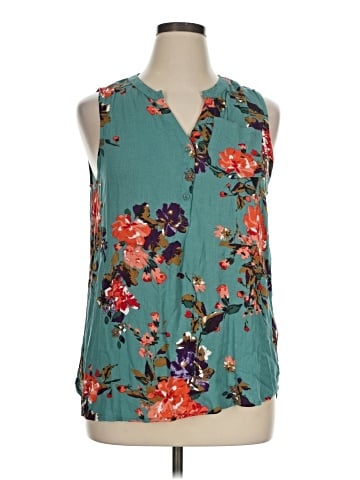 Market and Spruce Sleeveless Blouse (view 1)