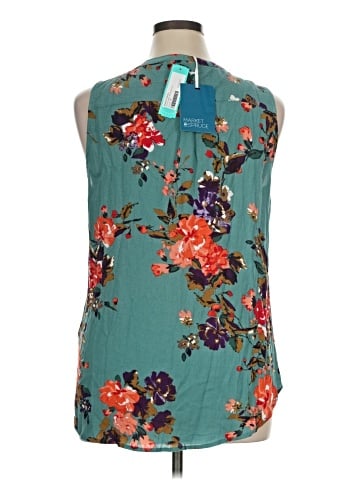Market and Spruce Sleeveless Blouse (view 2)