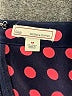 Gap 100% Polyester Polka Dots Red Casual Dress Size M - photo 7