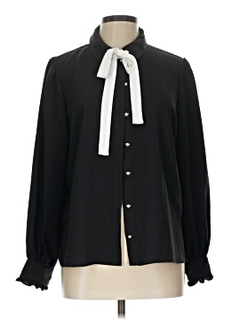Adrianna Papell Long Sleeve Blouse