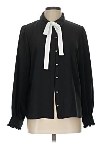 Adrianna Papell Long Sleeve Blouse (view 1)