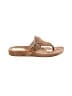 Ugg Australia Tan Flip Flops Size 9 - photo 1