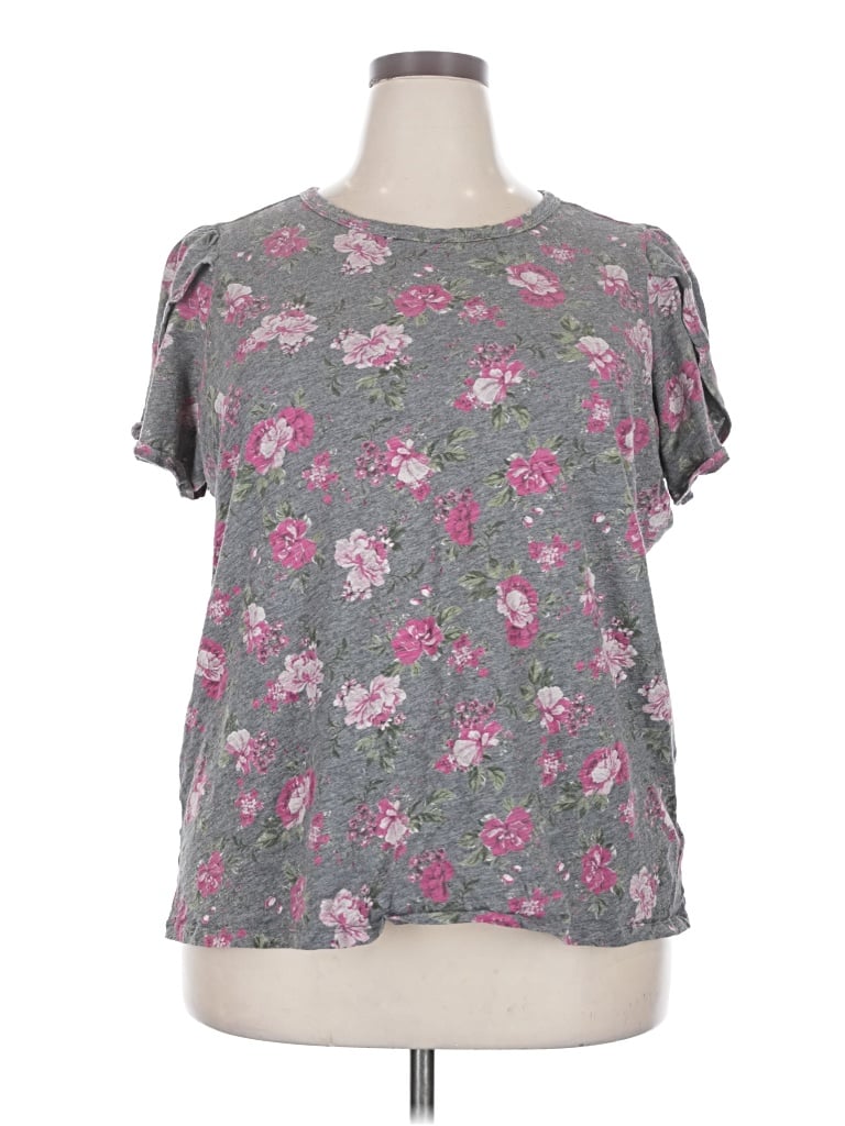 Pre-owned Heritage Short Sleeve T-shirt In Gray