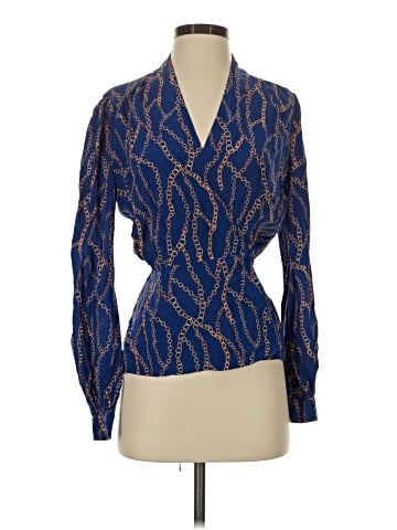 L'Agence Long Sleeve Blouse (view 1)