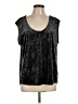Rock & Republic Black Sleeveless Blouse Size L - photo 1