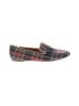 J.Crew Factory Store Plaid Black Flats Size 9 - photo 1