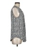 EMALINE Silver Sleeveless Blouse Size M - photo 4
