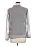 Venus Gray Long Sleeve Blouse Size 6 - photo 2
