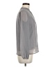 Venus Gray Long Sleeve Blouse Size 6 - photo 4