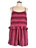Amadi Stripes Burgundy Romper Size XL - photo 1