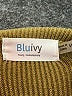 Bluivy Solid Tan Turtleneck Sweater Size S - photo 7