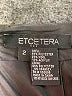 Etcetera Animal Print Brown Casual Skirt Size 2 - photo 4