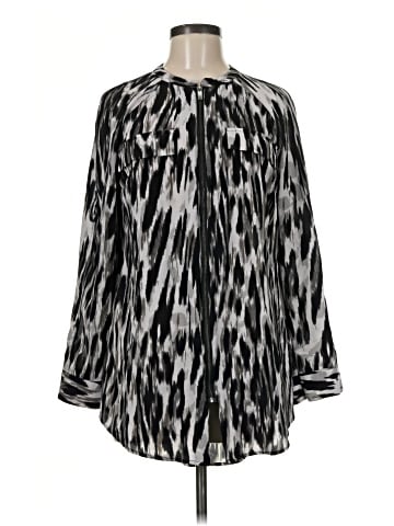 Rock & Republic Long Sleeve Blouse (view 1)