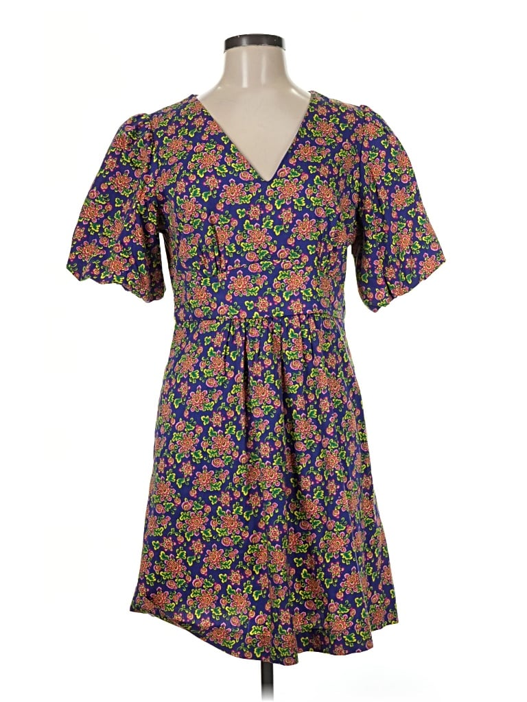 Pre-owned Boden Casual Dress In Purple