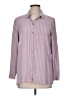 J.Jill 100% Viscose Stripes Pink Long Sleeve Button-Down Shirt Size M - photo 1