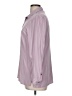 J.Jill 100% Viscose Stripes Pink Long Sleeve Button-Down Shirt Size M - photo 5