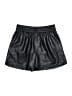 Zara 100% Polyester Metallic Black Shorts Size XS - photo 2