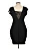 2b bebe Graphic Gold Cocktail Dress Size L - photo 2